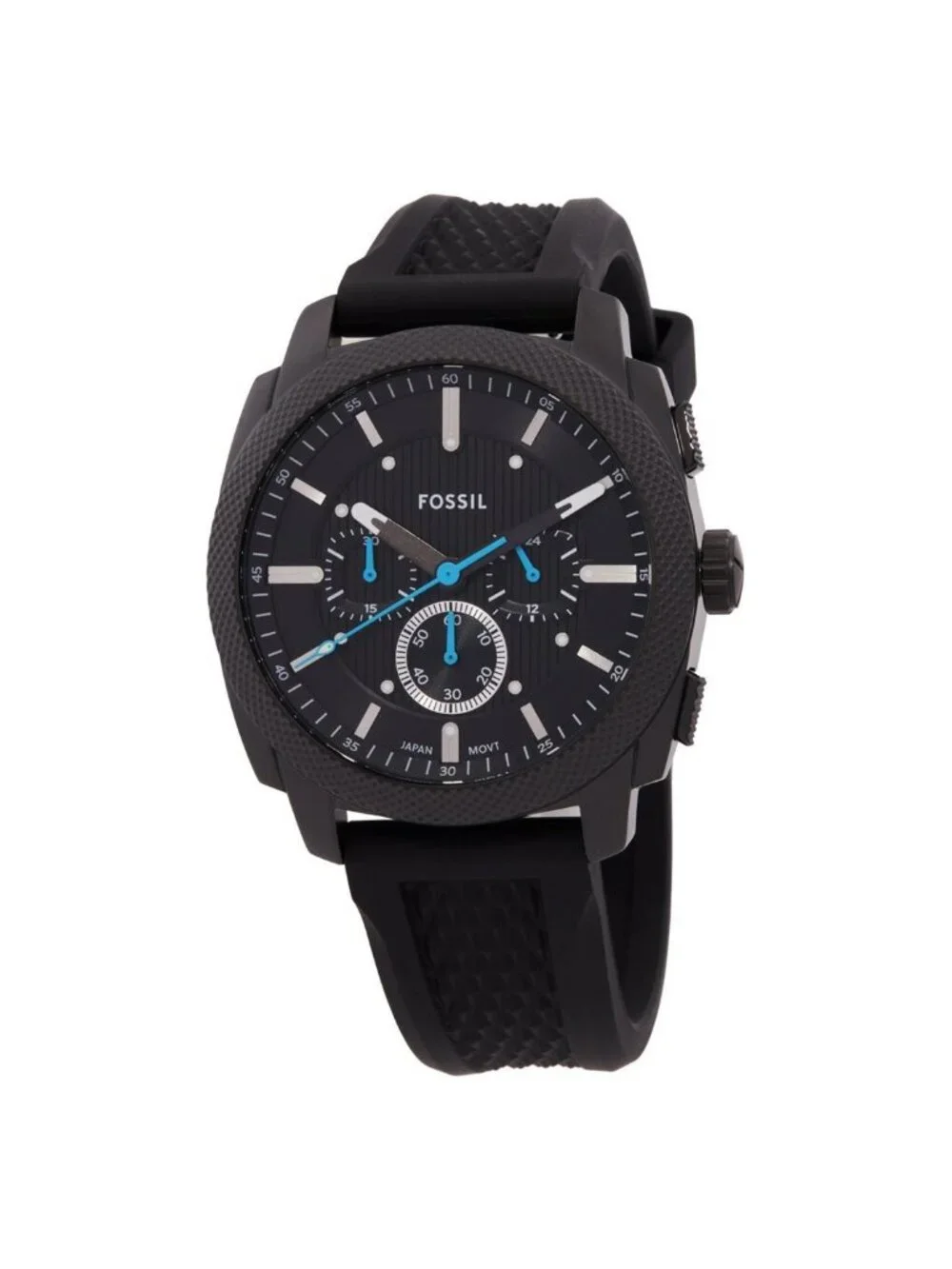 NWT Fossil Machine Chronograph Quartz Black Dial Men's Watch
